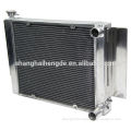 Aluminum Radiator For MAZDA RX2 RX3 RX4 RX5 with heater pipe MT